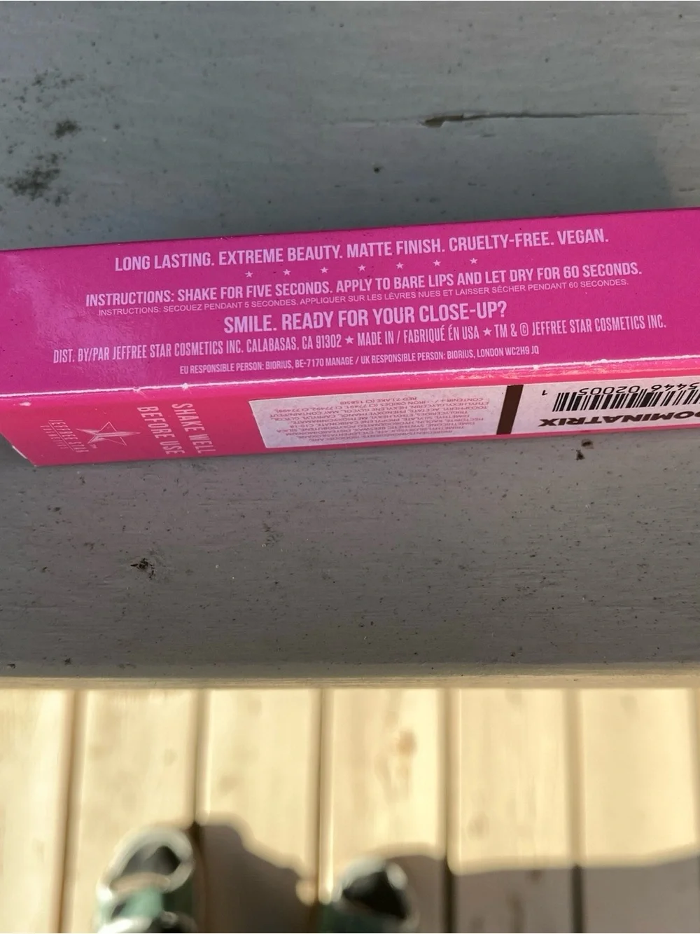 Jeffree Star Velour Liquid Lipstick Dominatrix Dark Brown NIB